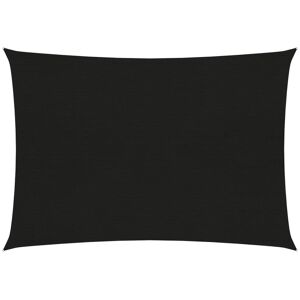 Berkfield Home Sunshade Sail 160 g/m ² Black 3x4.5 m HDPE Black Berkfield Home Sunshade Sail 160 g/m ² Black 3x4.5 m HDPE Black