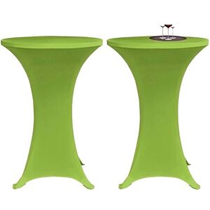 Berkfield Home Stretch Table Cover 2 pcs 60 cm Green Green Berkfield Home Stretch Table Cover 2 pcs 60 cm Green Green
