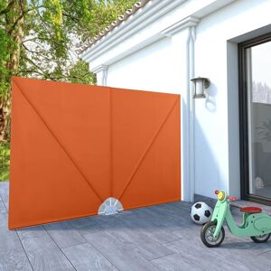 Berkfield Home Collapsible Terrace Side Awning Terracotta 240x160 cm in Brown Brown 240x160 cm Berkfield Home Collapsible Terrace Side Awning Terracotta 240x160 cm in Brown Brown 240x160 cm