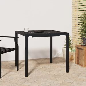 Berkfield Home Garden Table Anthracite 80x80x72 cm Steel in Black Size: 80 x 80 x 72 cm Black 80 x 80 x 72 cm Berkfield Home Garden Table Anthracite 80x80x72 cm Steel in Black Size: 80 x 80 x 72 cm Black 80 x 80 x 72 cm
