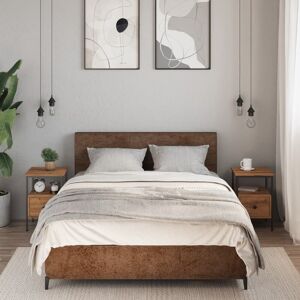 Berkfield Home Bedside Cabinets 2 pcs Artisan Oak 34x36x50 cm Engineered Wood in Brown Size: 34 x 36 x 50 cm Brown 34 x 36 x 50 cm Berkfield Home Bedside Cabinets 2 pcs Artisan Oak 34x36x50 cm Engineered Wood in Brown Size: 34 x 36 x 50 cm Brown 34 x 36 x 50 cm