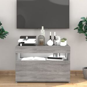 Berkfield Home TV Cabinet with LED Lights Grey Sonoma 60x35x40 cm Size: 60 x 35 x 40 cm Grey 60 x 35 x 40 cm Berkfield Home TV Cabinet with LED Lights Grey Sonoma 60x35x40 cm Size: 60 x 35 x 40 cm Grey 60 x 35 x 40 cm