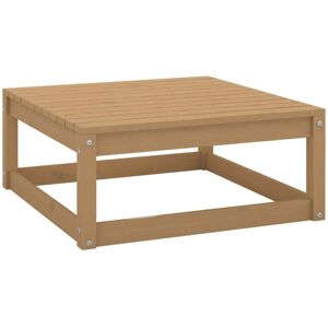 Berkfield Home Garden Footstool 70x70x30 cm Honey Brown Solid Wood Pine Size: 70 x 70 x 30 cm Brown 70 x 70 x 30 cm Berkfield Home Garden Footstool 70x70x30 cm Honey Brown Solid Wood Pine Size: 70 x 70 x 30 cm Brown 70 x 70 x 30 cm