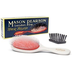 Mason Pearson Handy Nylon Bristle Hair Brush White White Mason Pearson Handy Nylon Bristle Hair Brush White White