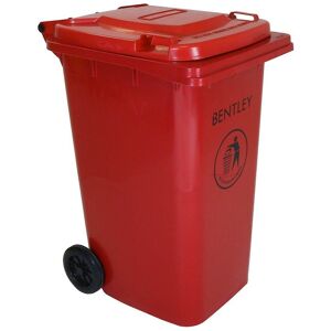 Charles Bentley 240 Litre Wheelie Bin - Various Colours Available in Red Red Charles Bentley 240 Litre Wheelie Bin - Various Colours Available in Red Red