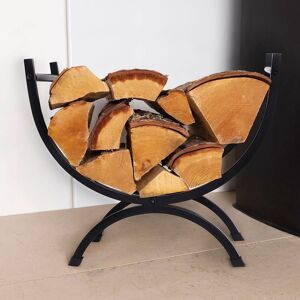 Charles Bentley Rosewood Small Log Holder Iron Copper Antique Black Minimalist Black Charles Bentley Rosewood Small Log Holder Iron Copper Antique Black Minimalist Black