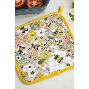 Ulster Weavers Bee Keeper Animal Print 100% Cotton Pot Mat in Natural Natural Ulster Weavers Bee Keeper Animal Print 100% Cotton Pot Mat in Natural Natural