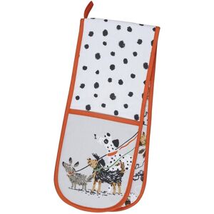 Ulster Weavers 'Dog Days' Animal Print Double Oven Glove in Grey Grey Ulster Weavers 'Dog Days' Animal Print Double Oven Glove in Grey Grey