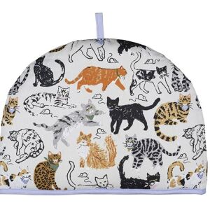 Ulster Weavers 'Feline Friends' Animal Print Tea Cosy in Grey Grey Ulster Weavers 'Feline Friends' Animal Print Tea Cosy in Grey Grey