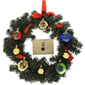 Warner Bros Harry Potter Christmas Wreath with Letter - Hogwarts 35cm Multicolor Warner Bros Harry Potter Christmas Wreath with Letter - Hogwarts 35cm Multicolor