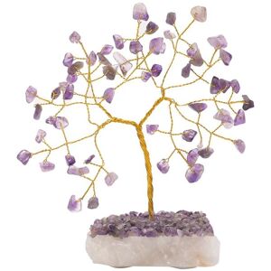 Serenity Gemstone Tree - Amethyst Multicolor Serenity Gemstone Tree - Amethyst Multicolor