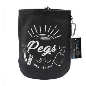 JVL Large Peg Bag - Black Size: 1 Pack Black 1 Pack JVL Large Peg Bag - Black Size: 1 Pack Black 1 Pack