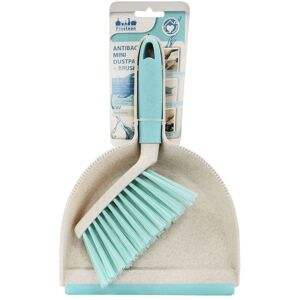 JVL Pro Clean Anti-Bacteria Mini Dustpan & Brush Set in Blue Size: 1 Pack Blue 1 Pack JVL Pro Clean Anti-Bacteria Mini Dustpan & Brush Set in Blue Size: 1 Pack Blue 1 Pack