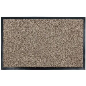JVL Admiral Machine Washable Micorfibre Barrier Doormat 50x80cm Stone Size: 50 cm x 80 cm Stone 50 cm x 80 cm JVL Admiral Machine Washable Micorfibre Barrier Doormat 50x80cm Stone Size: 50 cm x 80 cm Stone 50 cm x 80 cm