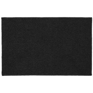 JVL Eden Machine Washable Latex Backed Doormat, 50x80cm, Black Size: 50 cm x 80 cm Black 50 cm x 80 cm JVL Eden Machine Washable Latex Backed Doormat, 50x80cm, Black Size: 50 cm x 80 cm Black 50 cm x 80 cm