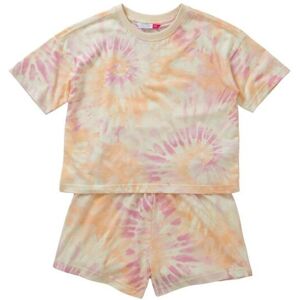 Cozy n Dozy Women's Tie Dye Shortie Pyjama Set in Lemon Size: 15 Years Lemon 15 Years Cozy n Dozy Women's Tie Dye Shortie Pyjama Set in Lemon Size: 15 Years Lemon 15 Years