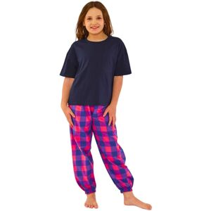 Cozy n Dozy Women's Girls Cropped Pyjama Set in Pink Size: 15 Years Pink 15 Years Cozy n Dozy Women's Girls Cropped Pyjama Set in Pink Size: 15 Years Pink 15 Years