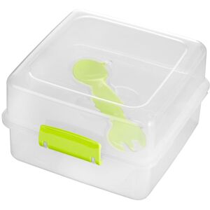 Orsina Organized Lunch Box, Leak Proof Tiffin Box, Portable Lunch Container, Comfortable Packed Tiffin Box in Clear Clear Orsina Organized Lunch Box, Leak Proof Tiffin Box, Portable Lunch Container, Comfortable Packed Tiffin Box in Clear Clear