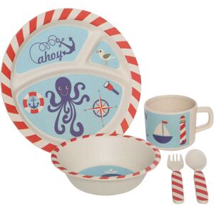 Orsina Eden 5Pc Kids Pirate Dinner Set Multicolor Orsina Eden 5Pc Kids Pirate Dinner Set Multicolor
