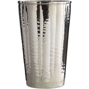 Orsina Hammered Bathroom Tumbler in Silver Silver Orsina Hammered Bathroom Tumbler in Silver Silver