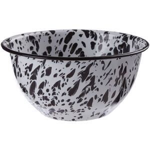 Orsina Medium Metal Bowl, Stylish Black & Gold Bowl For Snacks, Nuts Or Decor, Durable Metal Construction Black Orsina Medium Metal Bowl, Stylish Black & Gold Bowl For Snacks, Nuts Or Decor, Durable Metal Construction Black