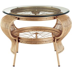 Orsina Durable Gold Finish Table, Side Table For Livingroom, Modern Aesthetic Design Bedside Table in Rose Gold Rose Gold Orsina Durable Gold Finish Table, Side Table For Livingroom, Modern Aesthetic Design Bedside Table in Rose Gold Rose Gold