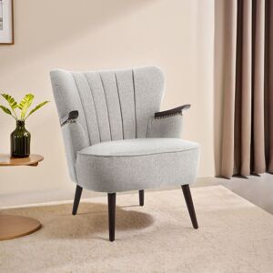 Orsina Comfortable Grey Lounge Chair With Curved Backrest, Spacious & Modern Highback Room Chair For Bedrooms in Light Grey Light Grey Orsina Comfortable Grey Lounge Chair With Curved Backrest, Spacious & Modern Highback Room Chair For Bedrooms in Light Grey Light Grey