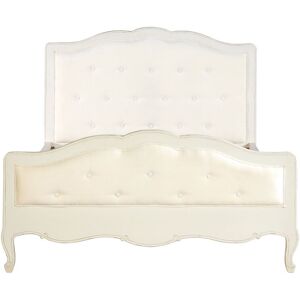 Orsina Elegant White Double Bed, Contemporary Design Wooden Bed For Kids Bedroom, Comfortable Hardwood Bed White Orsina Elegant White Double Bed, Contemporary Design Wooden Bed For Kids Bedroom, Comfortable Hardwood Bed White