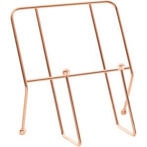 Orsina Durable Design Cookbook Stand With Gold Finish, Gold Finish Recipe Book Stand, Elegant Cook Book Stand in Copper Copper Orsina Durable Design Cookbook Stand With Gold Finish, Gold Finish Recipe Book Stand, Elegant Cook Book Stand in Copper Copper