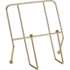 Orsina Durable Design Cookbook Stand With Gold Finish, Gold Finish Recipe Book Stand, Elegant Cook Book Stand Gold Orsina Durable Design Cookbook Stand With Gold Finish, Gold Finish Recipe Book Stand, Elegant Cook Book Stand Gold