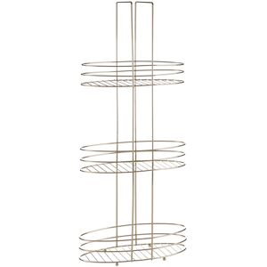 Orsina Dara 3 Tier Storage Rack in Gold Gold Orsina Dara 3 Tier Storage Rack in Gold Gold