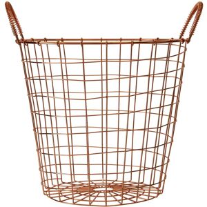 Orsina Functional Copper Finish Round Wire Basket, Stylish Wireframe Basket For Kitchen, High Quality Basket in Gold Gold Orsina Functional Copper Finish Round Wire Basket, Stylish Wireframe Basket For Kitchen, High Quality Basket in Gold Gold