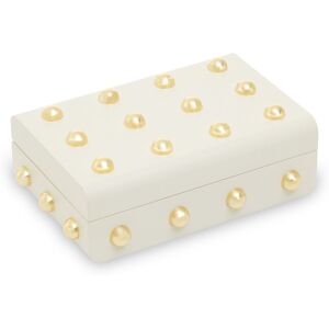 Orsina Frida Small Trinket Box in White White Orsina Frida Small Trinket Box in White White