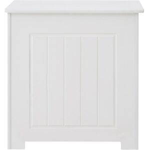 Orsina Portland Storage Chest in White White Orsina Portland Storage Chest in White White
