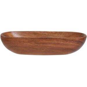 Orsina Acacia Wood Small Oval Dish in Natural Natural Orsina Acacia Wood Small Oval Dish in Natural Natural