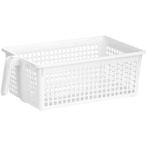 Orsina White Pp Storage Basket, Durable White Orsina White Pp Storage Basket, Durable White