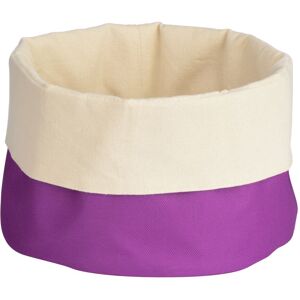Orsina Folded Design Round Bread Basket in Purple Purple Orsina Folded Design Round Bread Basket in Purple Purple
