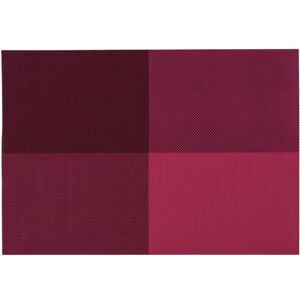 Orsina PVC Placemats Set Of Four Pink Pvc Grid Design Placemats Pink Orsina PVC Placemats Set Of Four Pink Pvc Grid Design Placemats Pink