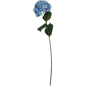 Orsina Hydrangea Stem - 74cm Red, Rich Red Faux Bloom With Lush Petals & Green Foliage, Brings Warmth & Depth To in Blue Blue Orsina Hydrangea Stem - 74cm Red, Rich Red Faux Bloom With Lush Petals & Green Foliage, Brings Warmth & Depth To in Blue Blue