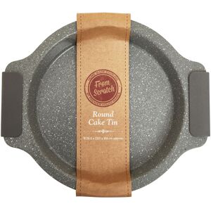 Orsina Functional Design Small Round Cake Tin, Non-Stick Carbon Steel Baking Tin For Perfect Cakes, Durable Oven in Grey Grey Orsina Functional Design Small Round Cake Tin, Non-Stick Carbon Steel Baking Tin For Perfect Cakes, Durable Oven in Grey Grey