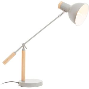 Orsina Matte Table Lamp, Easy to Assemble Bedside Table Light, Lamp for Table Living Room in Grey Grey Orsina Matte Table Lamp, Easy to Assemble Bedside Table Light, Lamp for Table Living Room in Grey Grey