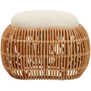 Orsina Rattan Bean Bench, Rattan Bean Stool for Home, Outdoor, Lounge, Living Room, Unique Curved Rattan Stool in Brown Brown Orsina Rattan Bean Bench, Rattan Bean Stool for Home, Outdoor, Lounge, Living Room, Unique Curved Rattan Stool in Brown Brown