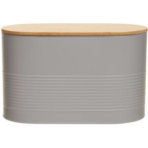 Premier Housewares Alton Grey Bread Bin - Bread Storage Premier Housewares Alton Grey Bread Bin - Bread Storage