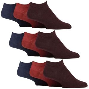 Iomi Men's 9 Pack Diabetic Trainer Socks Non Elastic Extra Wide Ankle Socks in Mid Blue Size: 6-11 Mid Blue 6-11 Iomi Men's 9 Pack Diabetic Trainer Socks Non Elastic Extra Wide Ankle Socks in Mid Blue Size: 6-11 Mid Blue 6-11