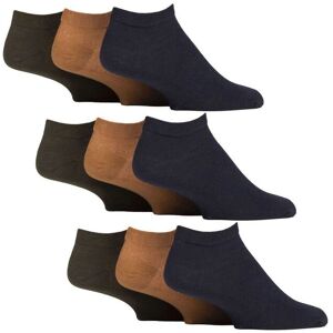 Iomi Men's 9 Pack Diabetic Trainer Socks Non Elastic Extra Wide Ankle Socks in Royal Size: 12-14 Royal 12-14 Iomi Men's 9 Pack Diabetic Trainer Socks Non Elastic Extra Wide Ankle Socks in Royal Size: 12-14 Royal 12-14