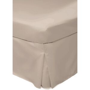 Belledorm Easy Care 200 Thread Count Cotton Polyester Percale Platform Valance in Cream Size: Small Double Cream Small Double Belledorm Easy Care 200 Thread Count Cotton Polyester Percale Platform Valance in Cream Size: Small Double Cream Small Double