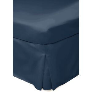 Belledorm Easy Care 200 Thread Count Cotton Polyester Percale Platform Valance in Navy Size: Small Double Navy Small Double Belledorm Easy Care 200 Thread Count Cotton Polyester Percale Platform Valance in Navy Size: Small Double Navy Small Double