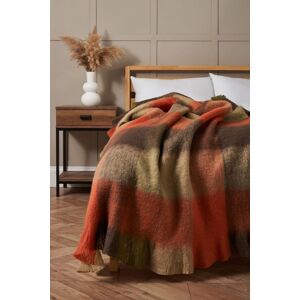 BHS Wool Mix Throw in Green Size: Small Green Small BHS Wool Mix Throw in Green Size: Small Green Small