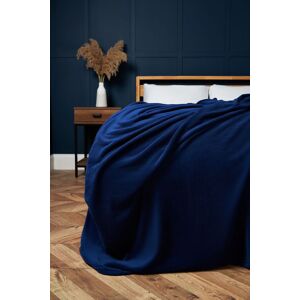 BHS Microfleece Throw in Navy Size: 180 cm x 250 cm Navy 180 cm x 250 cm BHS Microfleece Throw in Navy Size: 180 cm x 250 cm Navy 180 cm x 250 cm