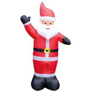 Netagon Outdoor Indoor Inflatable Plug In Father Christmas with LED Lights 170cm Height in Red Red Netagon Outdoor Indoor Inflatable Plug In Father Christmas with LED Lights 170cm Height in Red Red